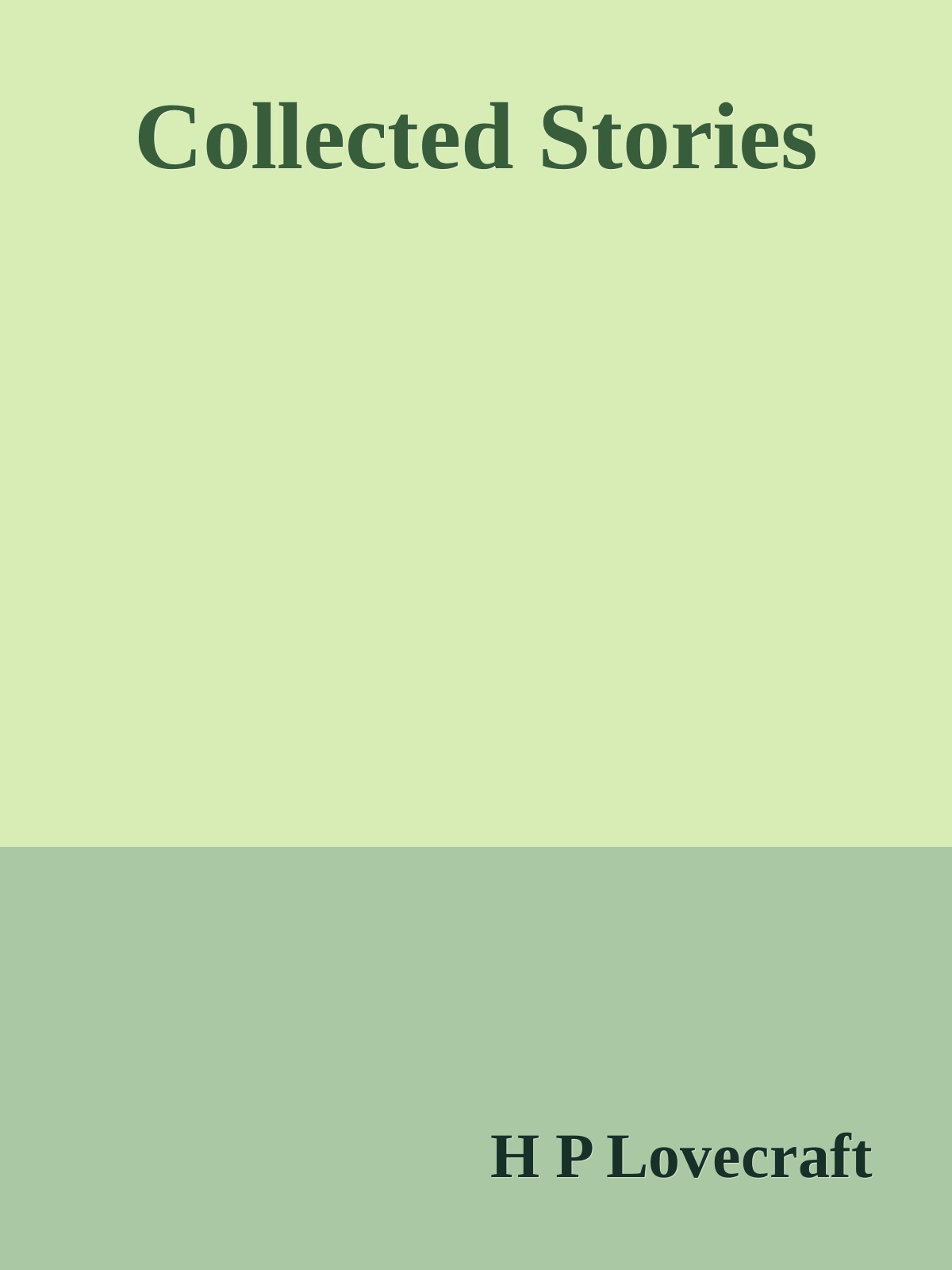 Collected Stories