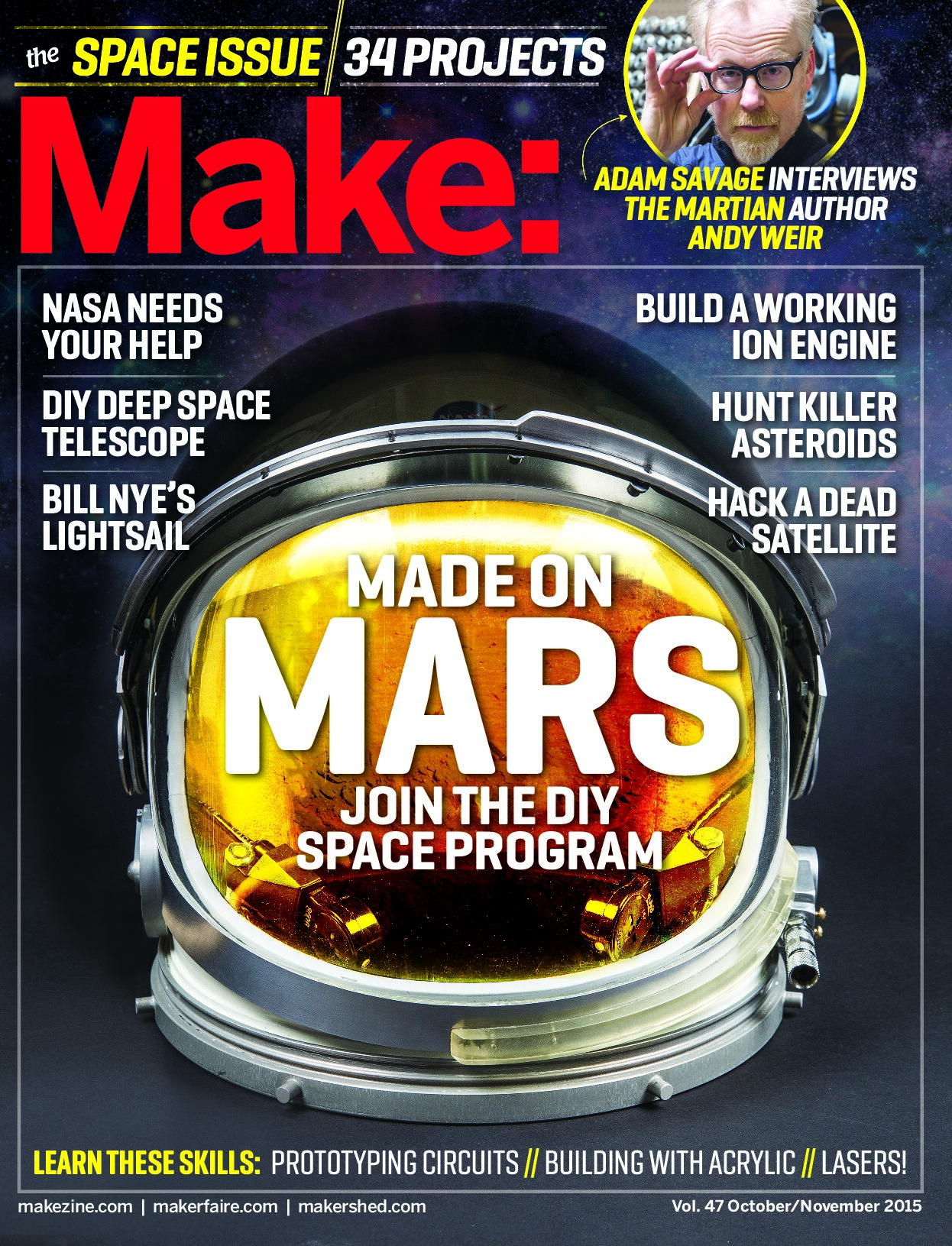 Make: Volume 47 - The Space Issue